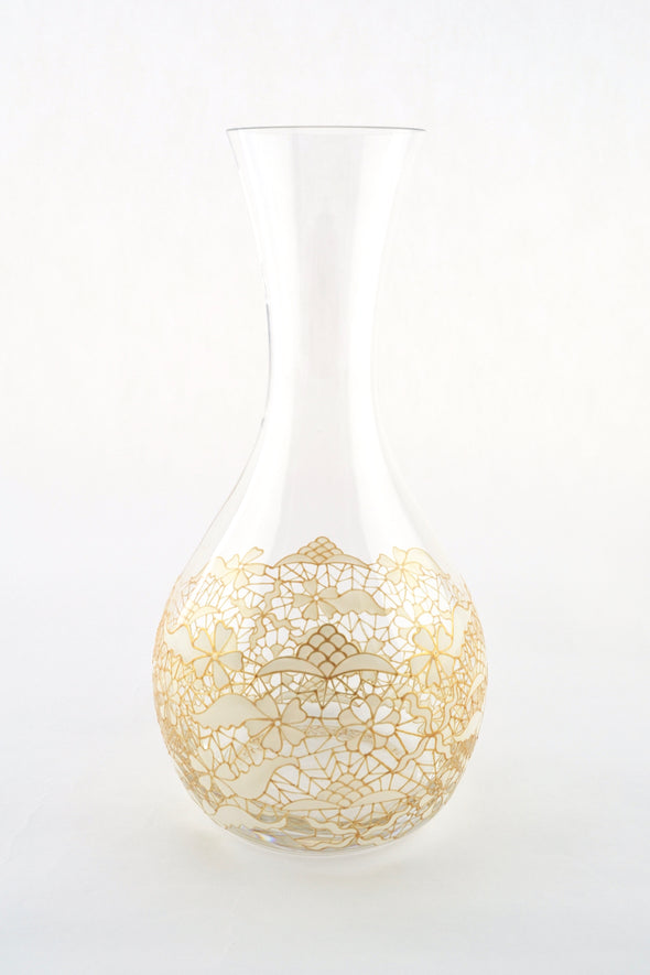 White Lace Carafe