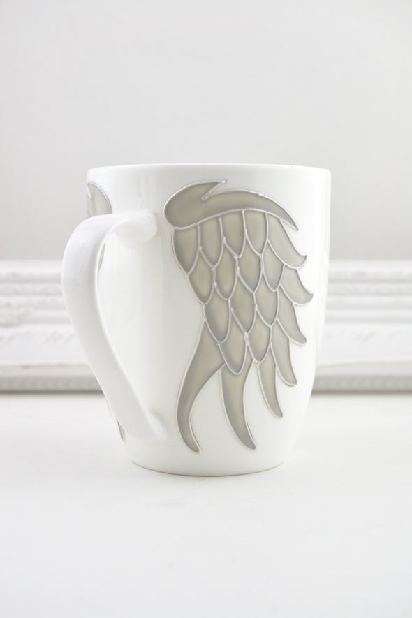 Angel Wings Fine Bone China Mug