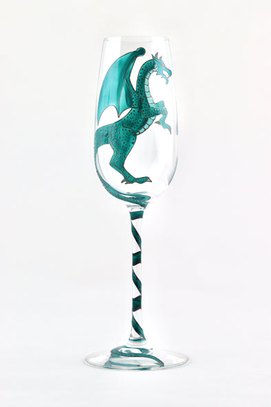 Dragon Champagne Flute