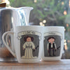 Leia and Han Bone China Mugs